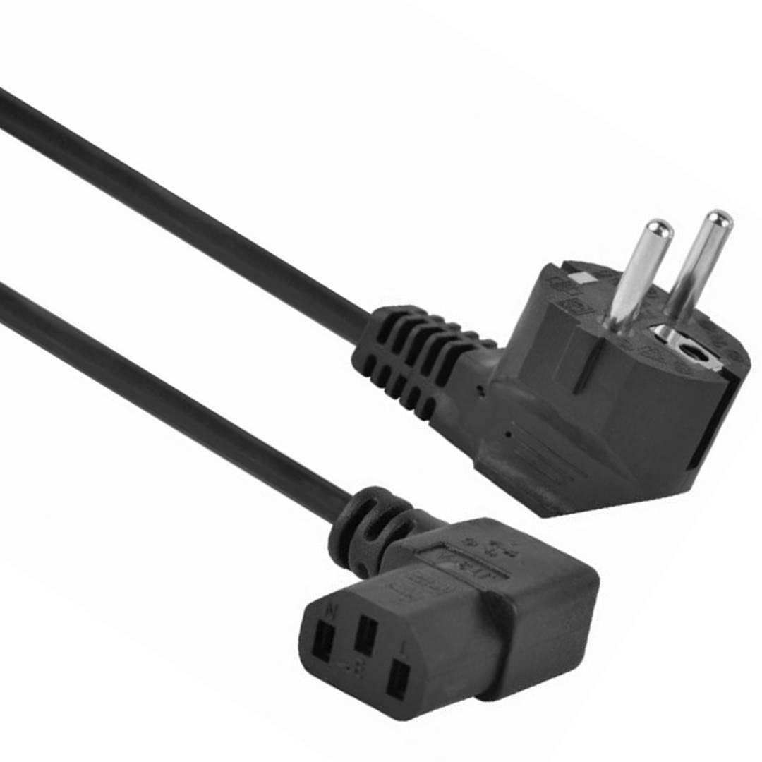 Cable de alimentación bipolar Estándar EU a C7 PC/Impresora