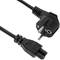 Kabel zasilający Gembird schuko z wtykiem C5 1,8m koniczynka