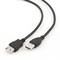 Gembird 3m USB 2.0 Stecker/Buchse Verlängerungskabel