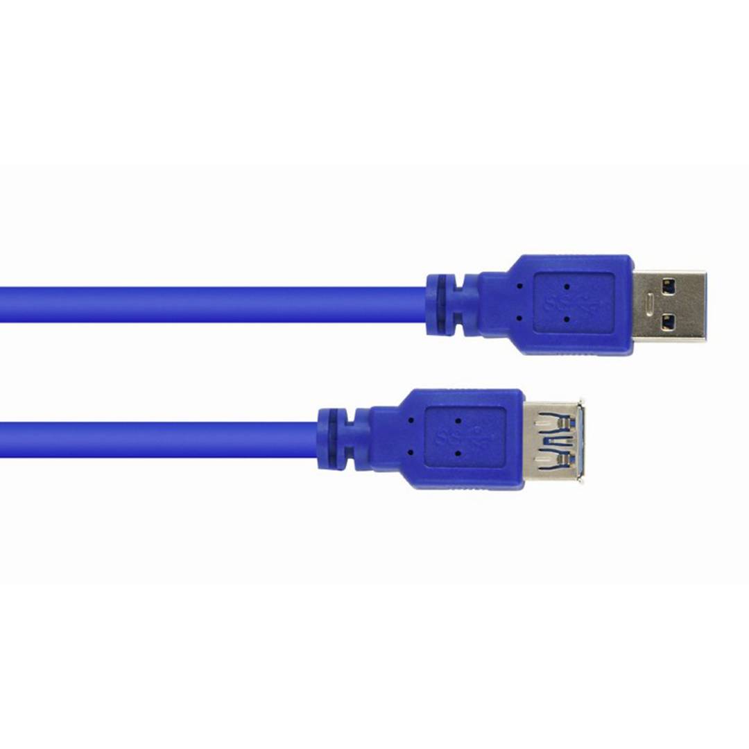 Rallonge USB 3.2 Gen 1 bleue 3m