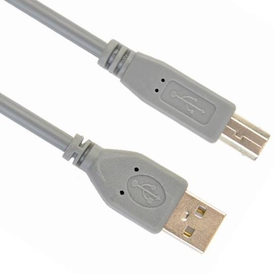 Gembird USB 2.0 A to USB 2.0 B cable 1.8m gray