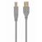 Gembird USB 2.0 A to USB 2.0 B cable 1.8m gray