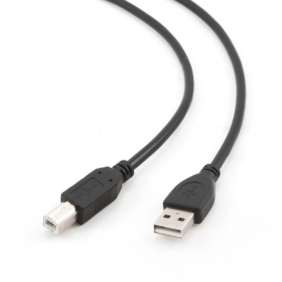 Câble imprimante USB 2.0 (A/B) Gris - 3m