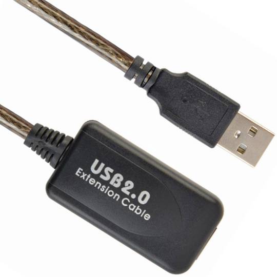 Cable extensor USB 2.0 por cable de red UTP de 50m - Cablematic