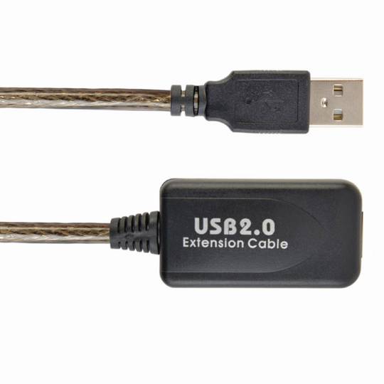 Gembird 10m USB 2.0 Stecker/Buchse Verlängerungskabel