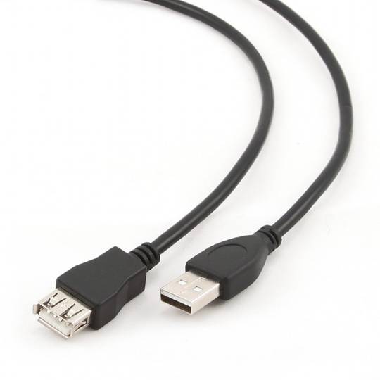Cable de extensión USB 2.0 macho/hembra de 1.8m de Gembird