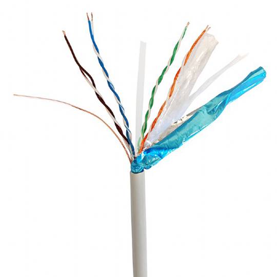 Bobina de cable Gembird Cat.6 FTP premium CCA rígid eca