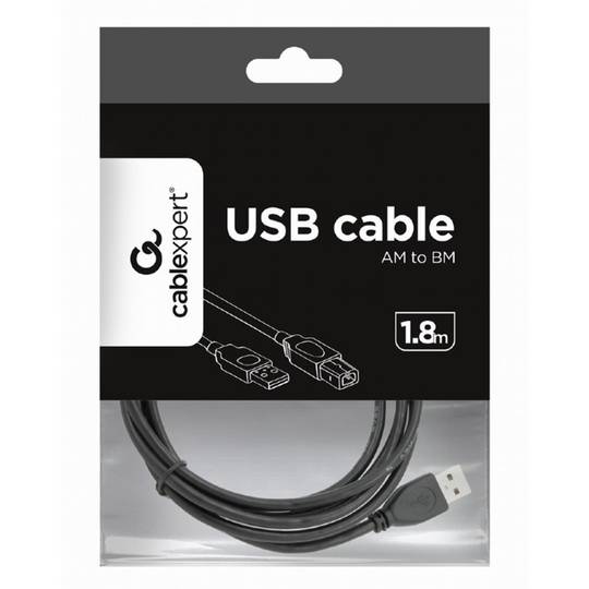 Câble d'imprimante Gembird USB 2.0 1,8 m