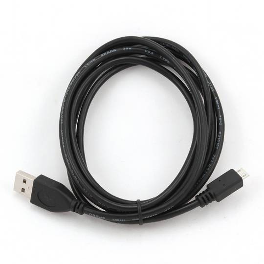 Cable USB Gembird 2.0 amb connector mascle micro USB a connector mascle de 1.8m