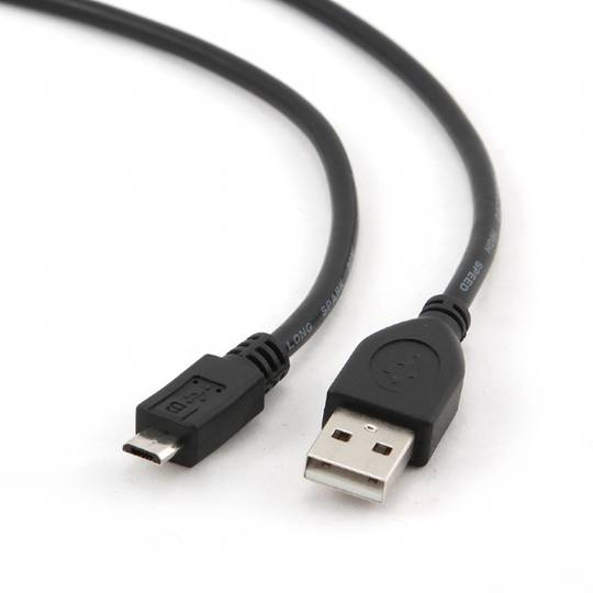 Cabo Gembird USB 2.0 com conector micro USB macho 0,5m