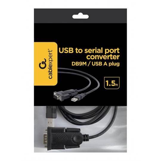 Cavo adattatore Gembird da RS232 a USB 2.0 da 1,5 m