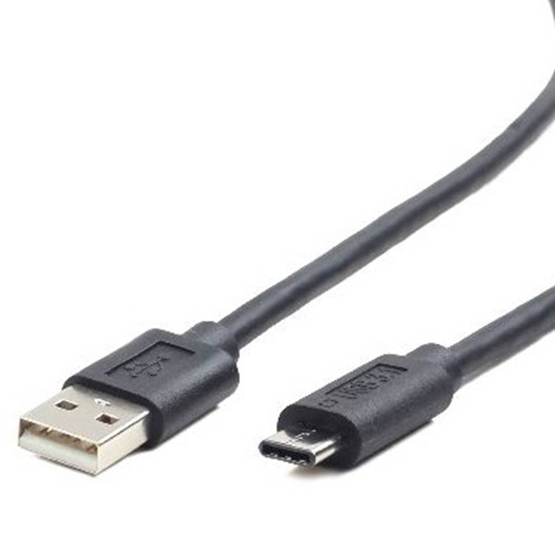 Cable USB Gembird 2.0 de tipo C macho a macho para carga rápida de 1,8m