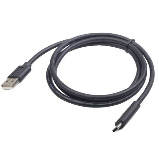 Cable USB Gembird 2.0 de tipo C macho a macho para carga rápida de 1,8m