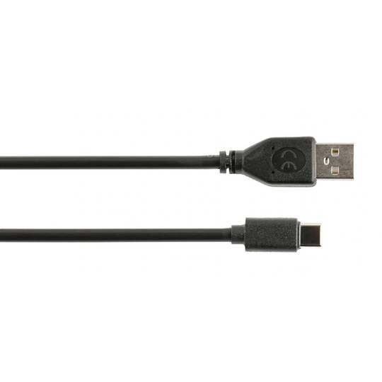 Cable USB Gembird 2.0 de tipo C macho a macho para carga rápida de 1,8m