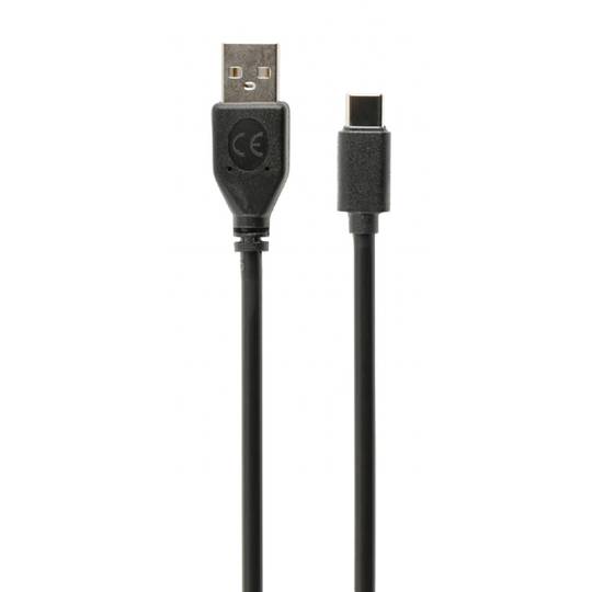 Cable USB Gembird 2.0 de tipo C macho a macho para carga rápida de 1,8m