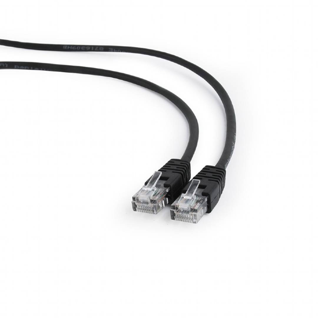 Cable Gembird UTP Cat5e d'1 metre de color negre