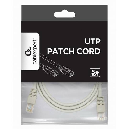 Gembird UTP Cat5E Kabel 1,5 Meter in grau