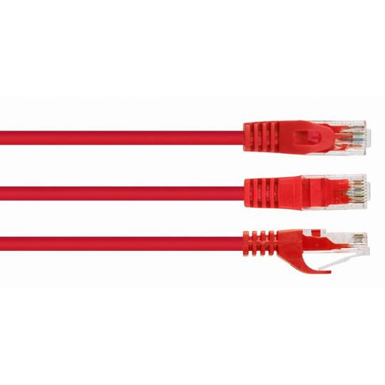 Gembird UTP Cat6 cable 0.25 meters red color