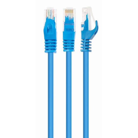 Kabel Gembird UTP Cat6 0,25m w kolorze niebieskim