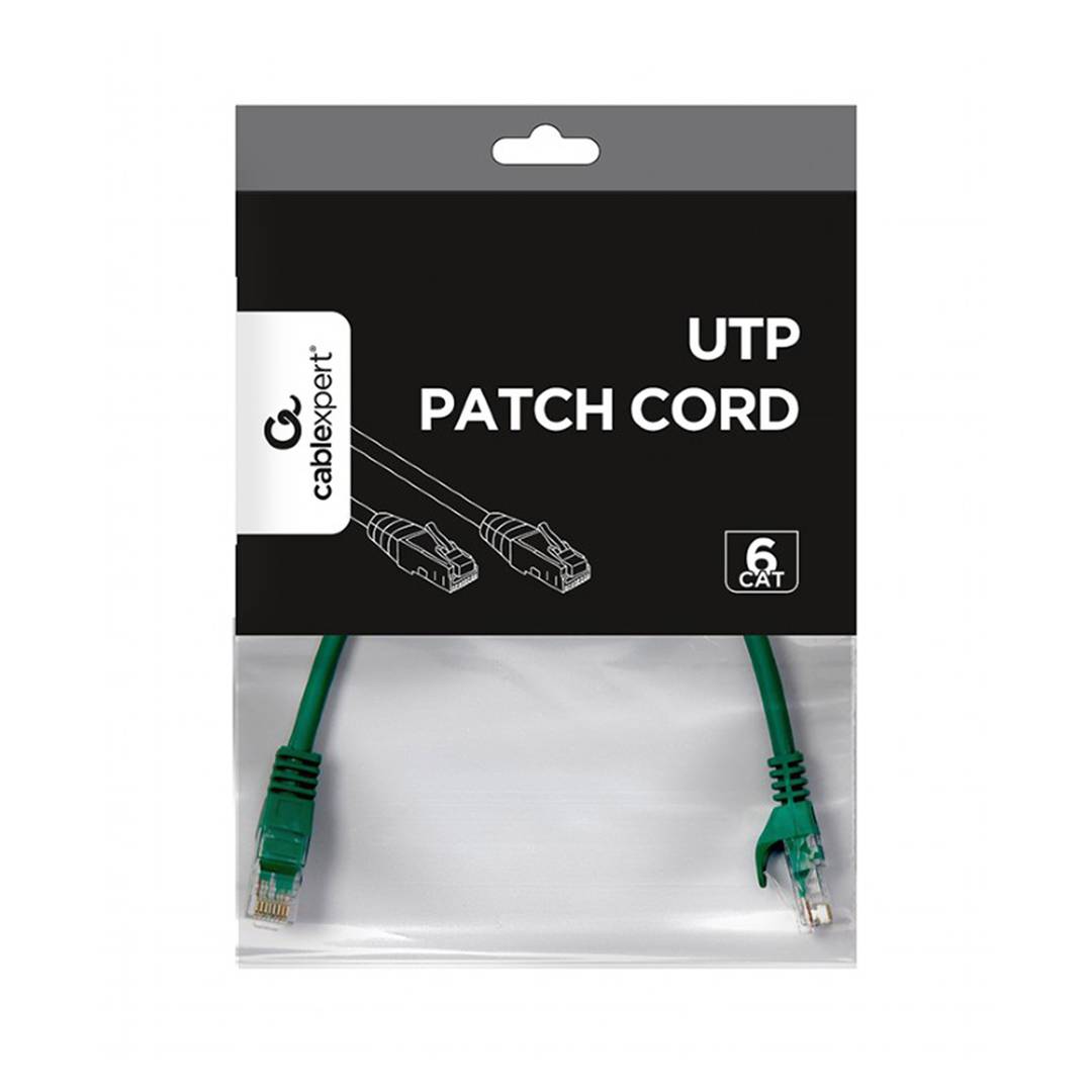 Câble Gembird UTP Cat6 0.25m en vert