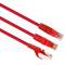 Cable Gembird UTP Cat6 de 3 metros, color rojo