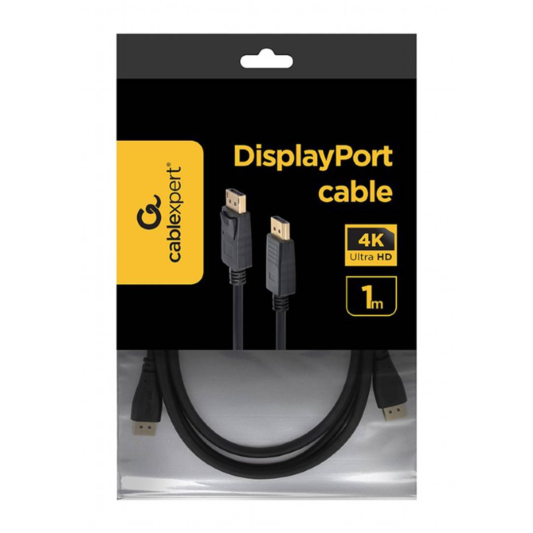 Cable DisplayPort Gembird mascle a mascle V1.2 4K de 1m