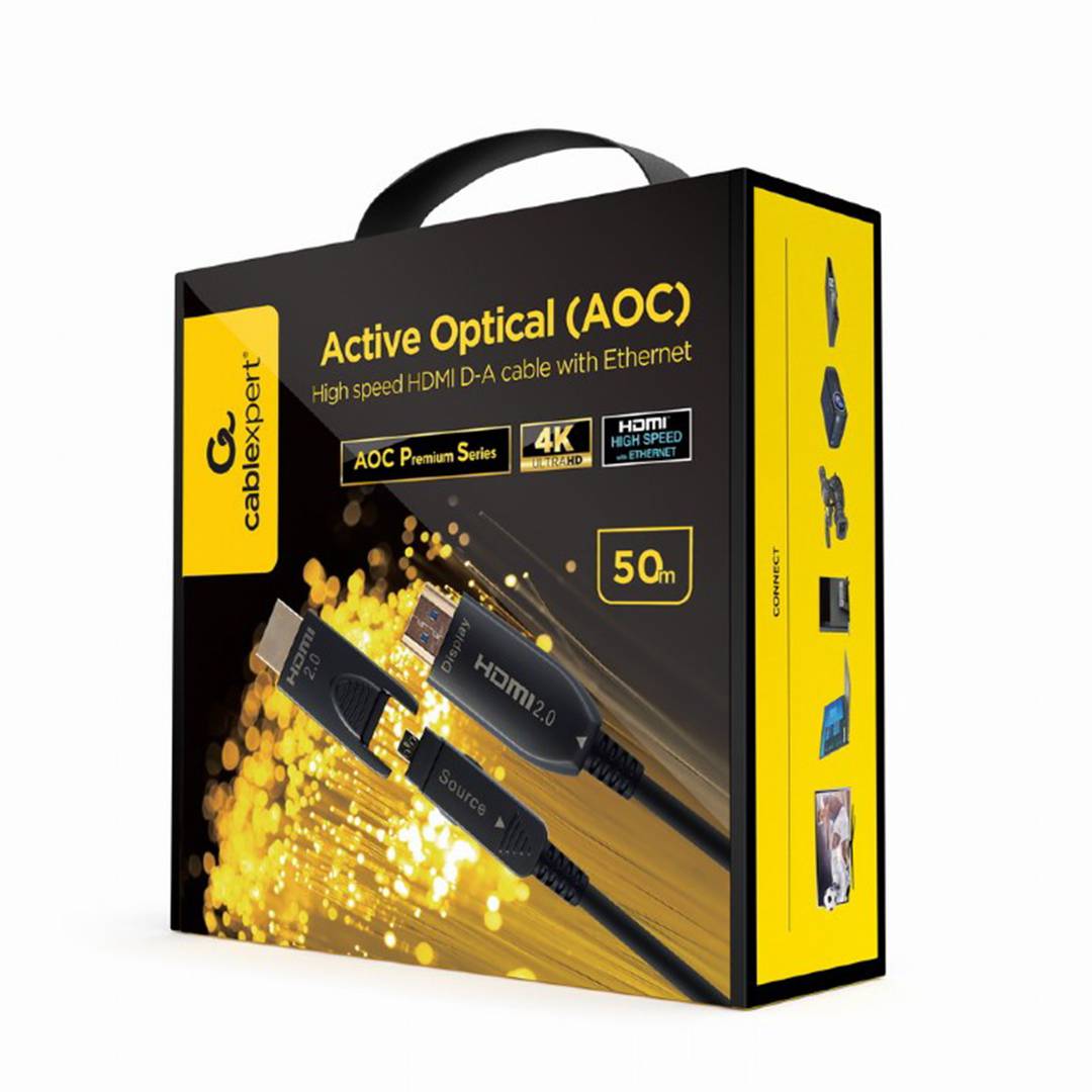 Cable AOC HDMI d'alta velocitat amb ethernet premium sèries de 50 m