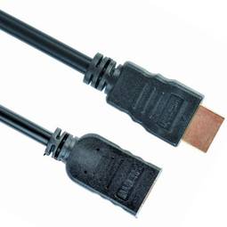 Gembird Câble HDMI d'extension haute vitesse mâle à femelle de 0,5 m avec Ethernet V2.0