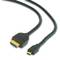 Cable HDMI Gembird de 1,8 m con conectores HDMI macho a micro HDMI macho V1.3