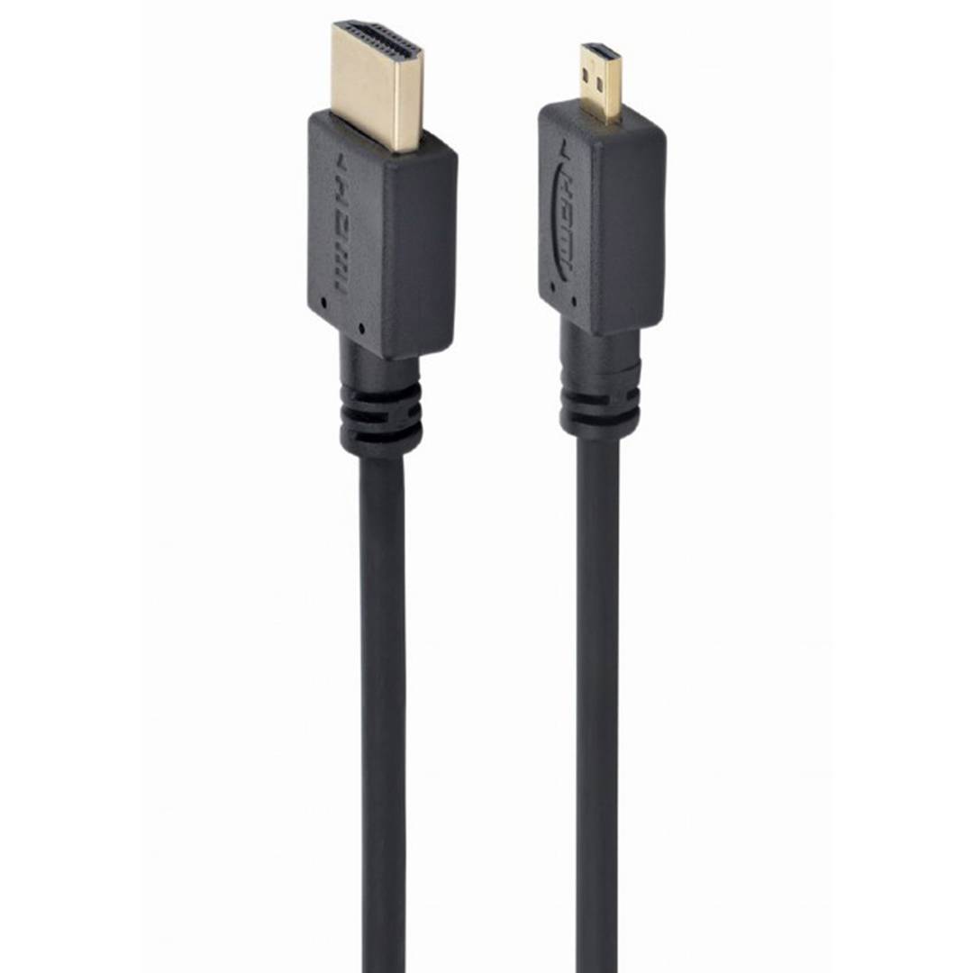 Cable HDMI Gembird de 1,8 m con conectores HDMI macho a micro HDMI macho V1.3