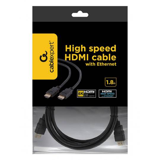 Gembird HDMI macho para macho V2.0 4K cabo 1,8 m