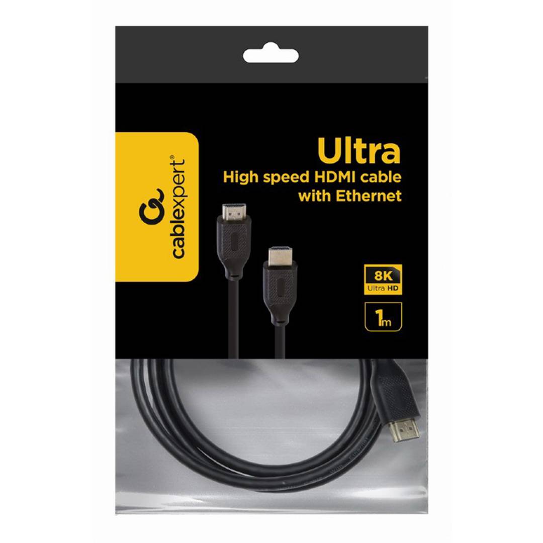 Cable HDMI Gembird de mascle a mascle V2.1 de 8K ultra alta velocitat d'1 m