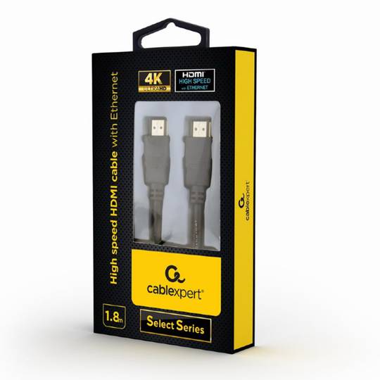 Cavo HDMI seriale Gembird Select da maschio a maschio 4K 1,8 m