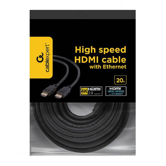Cabo HDMI Gembird macho para macho 4K 20m