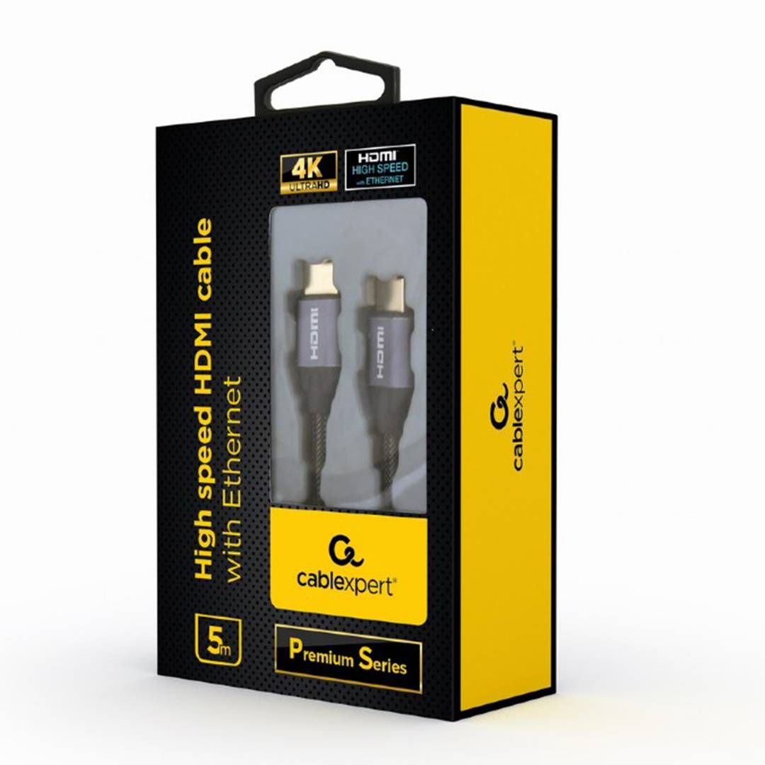 Gembird Premium Cavo HDMI con Ethernet ad alta velocità 5m