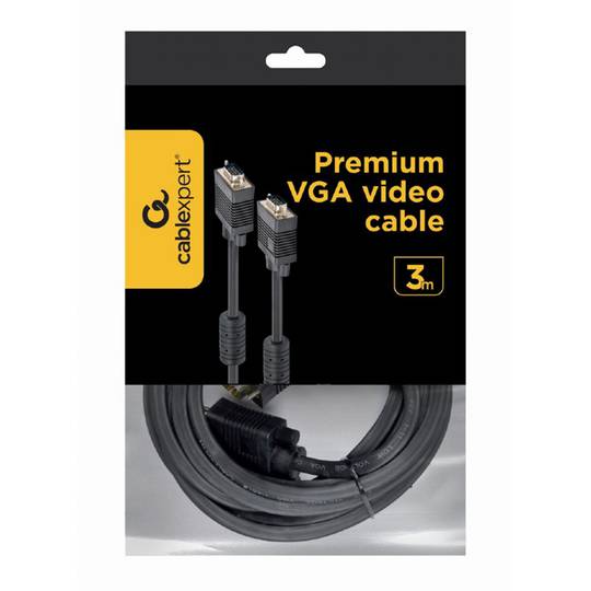 Cable de video VGA Gembird 3m macho macho