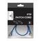 Cable de red Gembird FTP Cat.6 de 0,5m en color azul