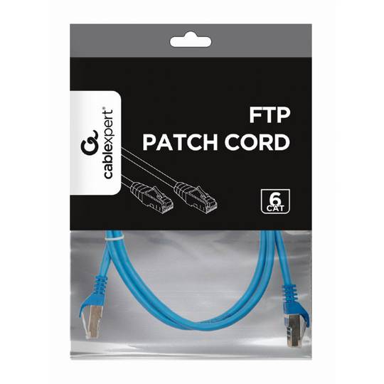 Gembird FTP Cat.6 cabo de rede 1m azul