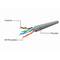 Cable de red Gembird UTP Cat.5e de 1m de color gris