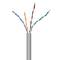 Cable de xarxa Gembird UTP Cat.5e rígid CCA AWG24 en bobina de 305m de color gris