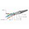 Câble réseau Gembird FTP Cat5e rigide AWG24 en bobine de 305m, gris