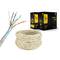 Câble réseau Gembird FTP Cat5e rigide AWG24 en bobine de 305m, gris