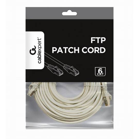 Kabel sieciowy Gembird FTP Cat6 20m szary