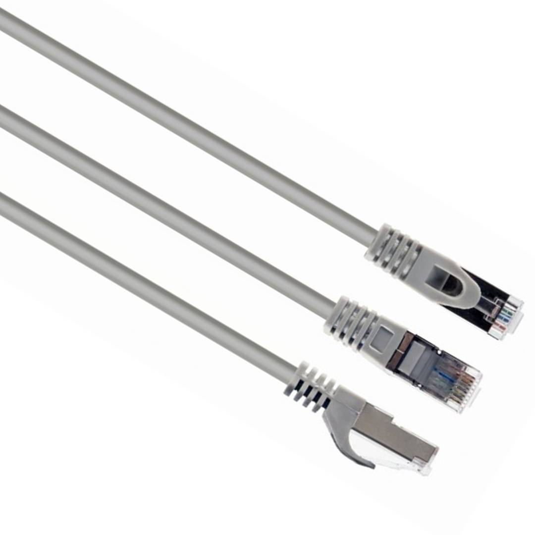 Cable red Gembird FTP Cat6 libre de halógenos de 3m en gris