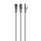 Cable red Gembird FTP Cat6 libre de halógenos de 3m en gris