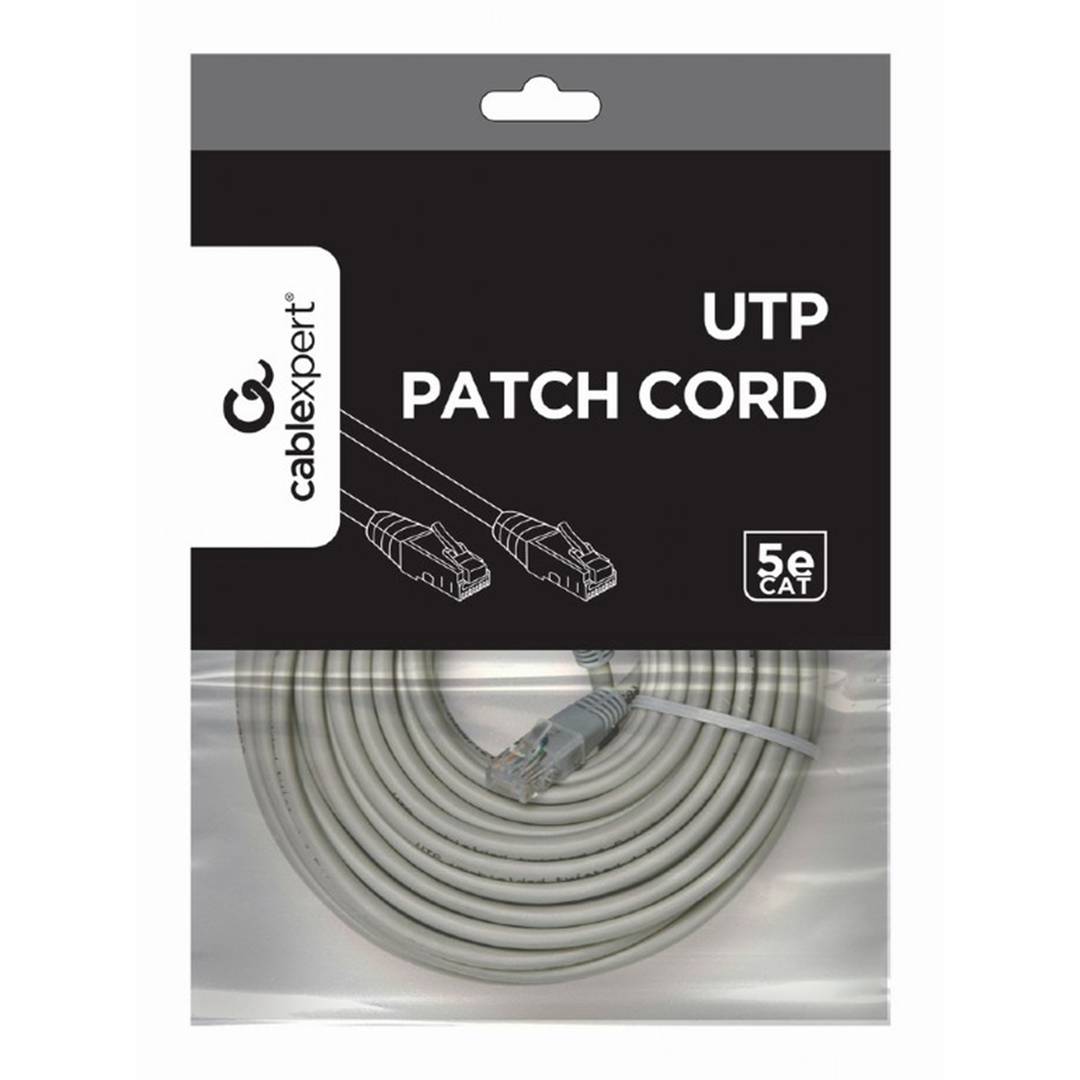 Câble réseau Gembird UTP Cat5e 15m gris