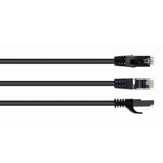 Cable Gembird FTP Cat6 de 0,5 metres de color negre