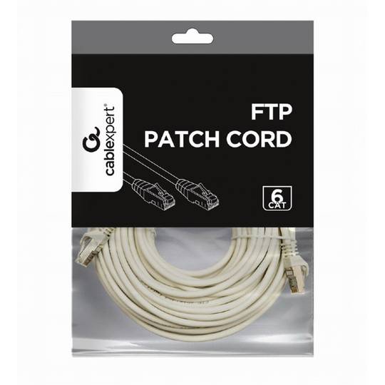 Câble Gembird FTP Cat6 10 mètres en gris