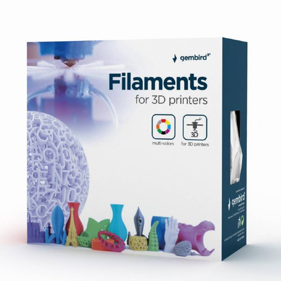 Filament ABS Gembird Vert 1.75mm 1kg