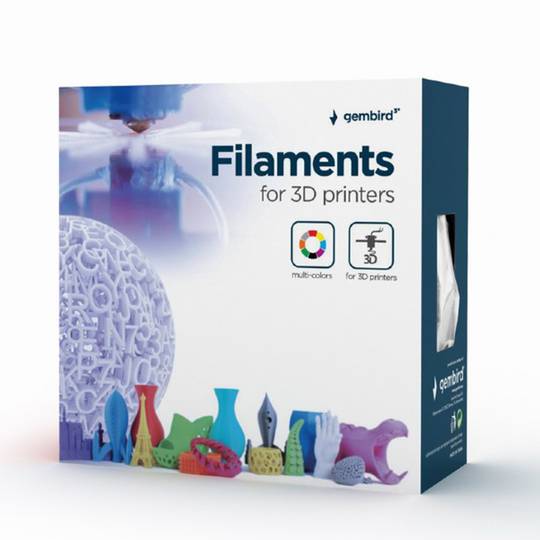 Gembird Gelbes PLA-Filament 1,75 mm 1 kg